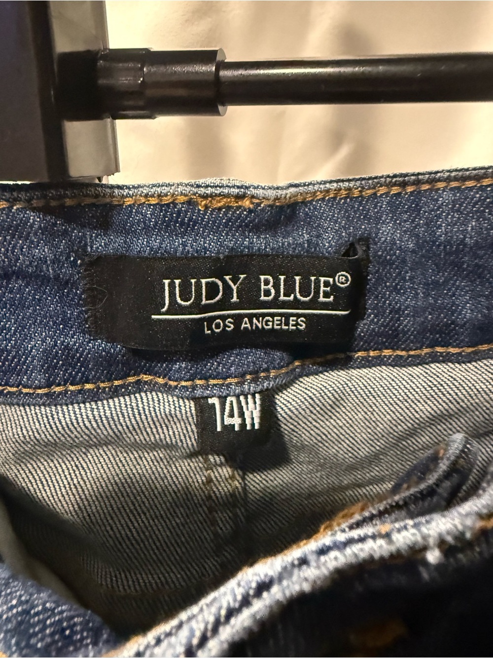 Judy Blue Men's Slim Straight Jeans in Deep Indigo - Picture 2 of 5